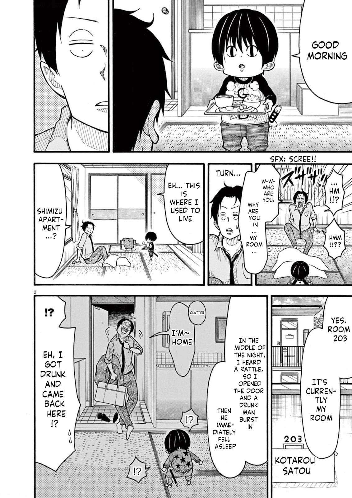 Kotaro Lives Alone, Chapter 133 image 002
